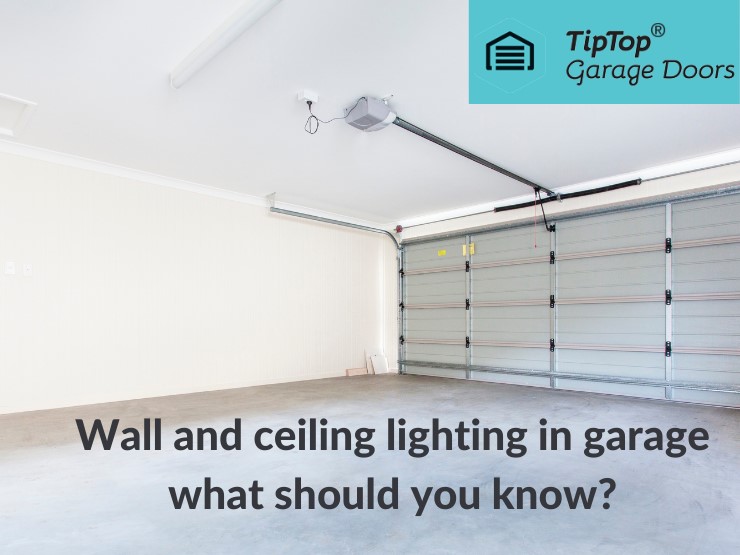 Wall and ceiling lighting in garage what should you know? 